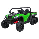 Elektrické autíčko Farmer Truck X-POWER - dvojmiestne, zelené